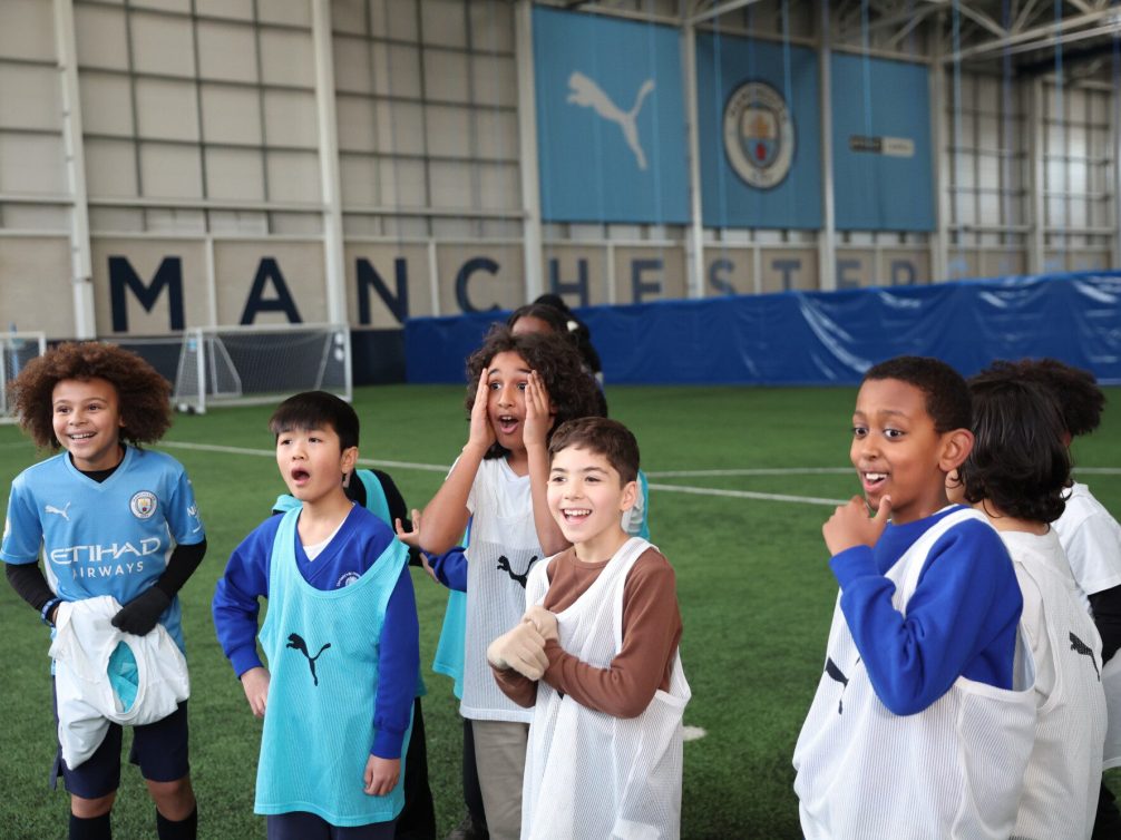 MANCHESTER, ENGLAND - DECEMBER 16: <> at Manchester City Football Academy on December 16, 2022 in Manchester, England. (Photo by Manchester City FC/Manchester City FC via Getty Images)