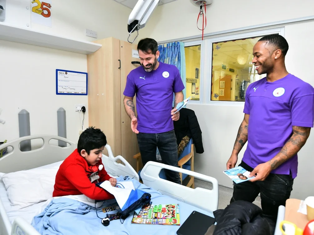 Manchester City Hospital Visit Photography